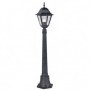 LAMPIONE "NEW YORK" H CM.110 A 1 LUCE GRIGIO