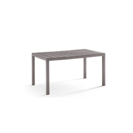 TAVOLO KING 146X86XH74CM TORTORA