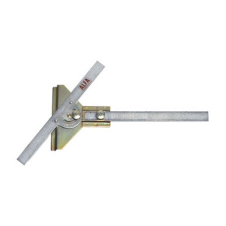 SQUADRA P\PIASTRELLISTA BASE ACCIAO 200 MM