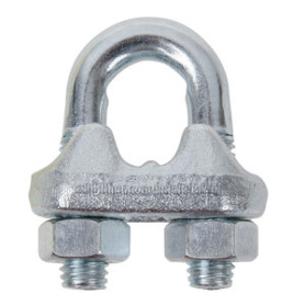 MORSETTO P\FUNE ACCIAIO D  3 MM ROBUR GR.1\8