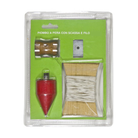 PIOMBO A PERA C\SCASSA E FILO 300 G