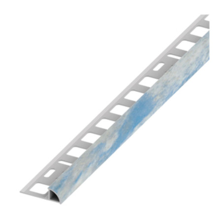 PROFILO JOLLY PVC  8 MM H 250 CM MARMOR CELESTE