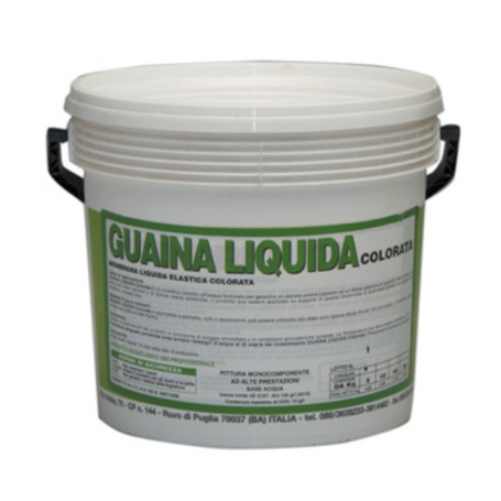 GUAINA LIQUIDA RESINOSA ROSSO  5 KG