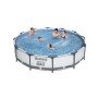 PISCINA C\TELAIO E POMPA D 366XH76 CM 56416 S\SCALA