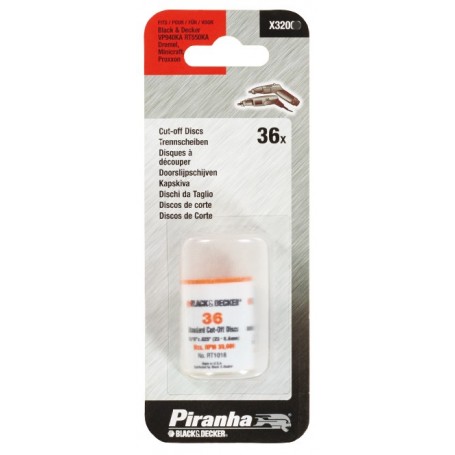 PIRANHA X32001  5 DISCHI D.125 GR.60