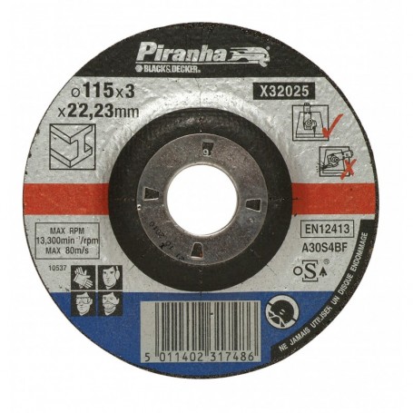 PIRANHA X32025 MOLA X ANGOLARI D.115