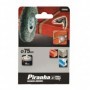 PIRANHA X36000 SPAZZOLA ACCIAIO D.75