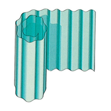PLASTICA ONDULATA VERDE SP 0