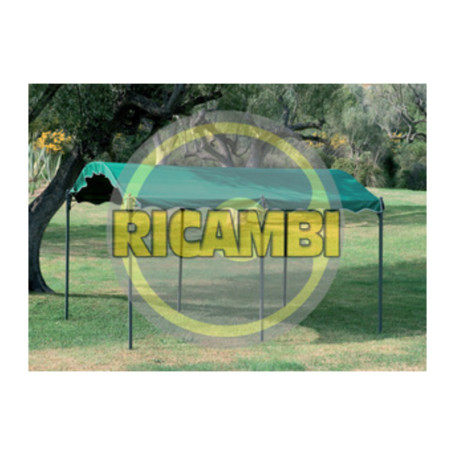 C TOP RICAMBIO P\GAZEBO CAR PORT DAMASCO VERDE