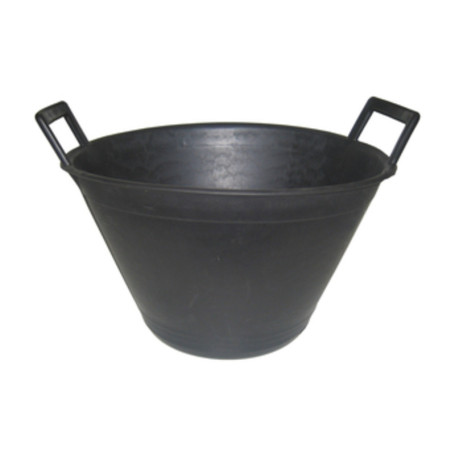 SECCHIO P\MURATORE PLAST 2 MAN NERO D 36CM 10 L