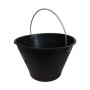 SECCHIO P\MURATORE PLAST C\ARCO NERO D 34CM 8 L