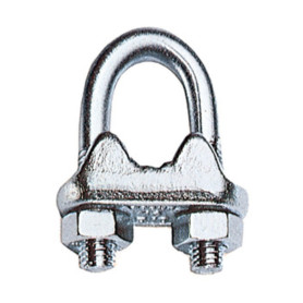 MORSETTO P\FUNE ACCIAIO D  5 MM EXPORT**