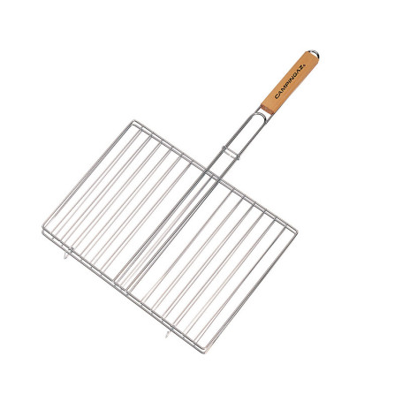 GRATICOLA DOPPIA S\PIEDI BARBECUE 40X29 CAMPING