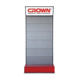 ESPOSITORE A PAVIMENTO UTENSILI CROWN CM 100X50X220 H