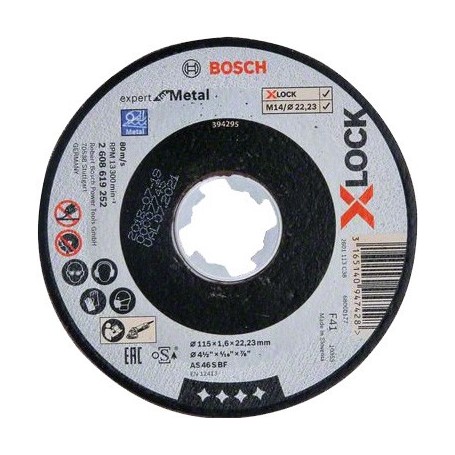 BOSCH-B DISCO PER METALLO 'X-LOCK'MM.115X1