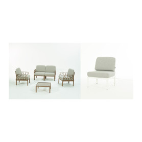 SALOTTO GARDA MODULO POSTO AGGIUNTIVO BIANCO