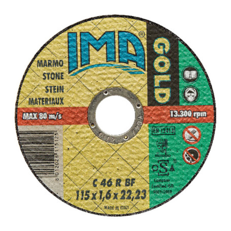 IMA DISCO P\MARMO GOLD PIANO D 115X1