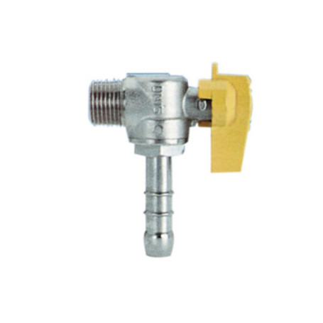RUBINETTO A SFERA P\GAS METANO 1\2M X 14**