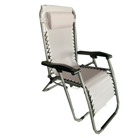 C SEDIA SDRAIO MULTIPOSIZIONE GREEK ECRU