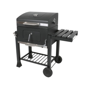 BARBECUE A CARBONE C\RUOTE 115X67X108 CM
