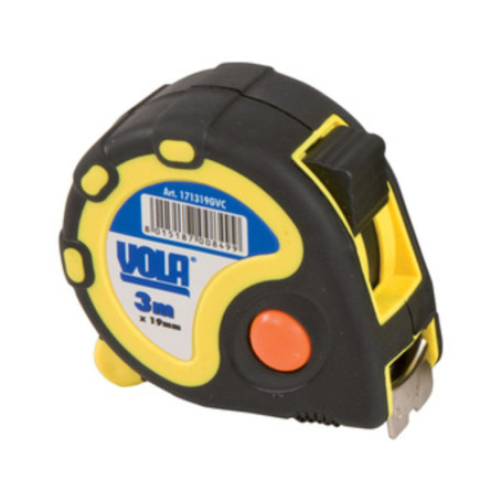 FLESSOMETRO VOLA TEKNA PRO IN ABS  3 M X 19 MM *