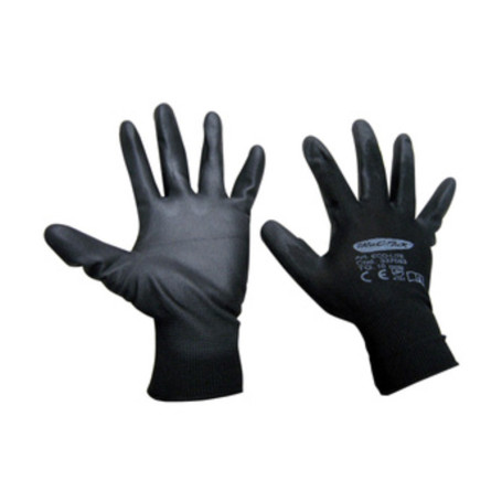 GUANTI NYLON POLIURETANO ECO-LITE NERO TG. 9