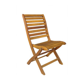 SEDIA LEGNO PIEGHEVOLE 56X60XH90CM