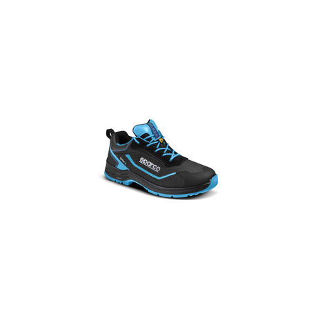 SPARCO SCARPE ASTER S3 NERO AZZURRO FLUO N.42