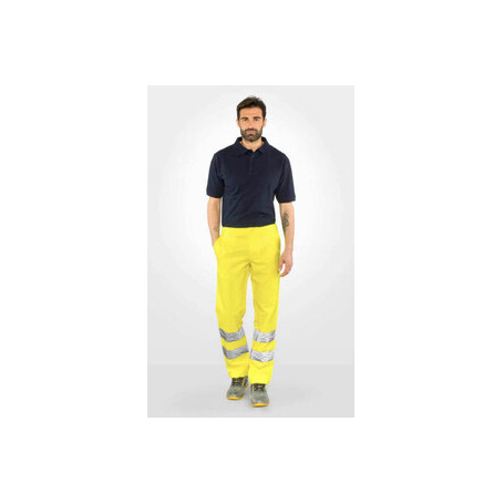 PANTALONE ALTA VISIBILIT GIALLO TG. M