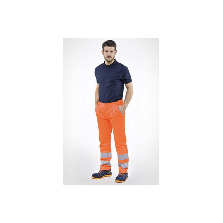 PANTALONE ALTA VISIBILIT ARANCIO TG. M