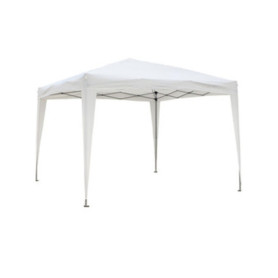 C GAZEBO ACCIAIO PIEGHEV 3X3M IZIMIR\RAPID BIANCO