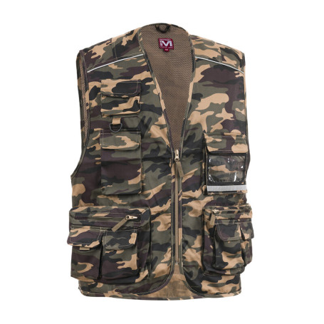 GILET POWER CAMOUFLAGE MIS. L