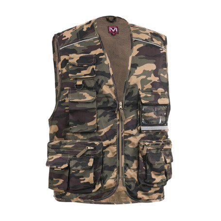 GILET POWER CAMOUFLAGE MIS.M