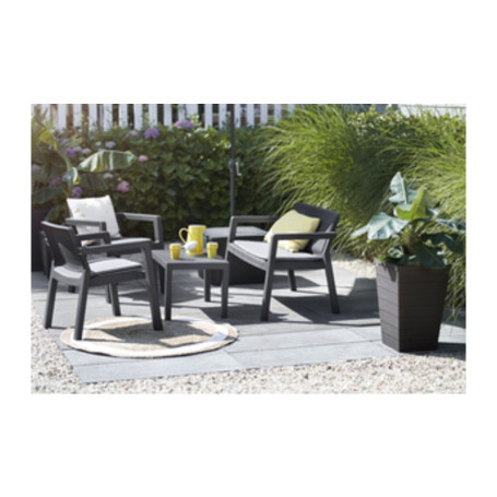 ALLIBERT SALOTTO EMILY C\CUSCINI GRAPHITE