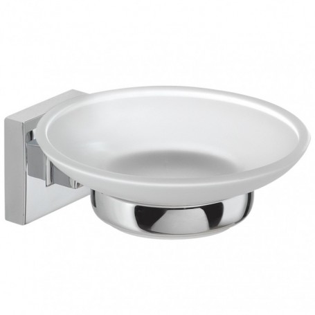 GEDY ART.OL11    'OLIMPO' PORTASAPONE INOX