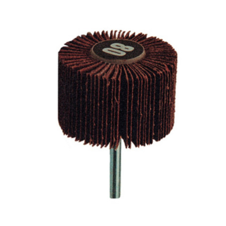 POGGI 358.60 RUOTA ABRASIVA LAMELLARE D 60X40 MM