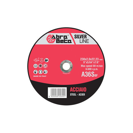 ABRABETA DISCO P\FERRO D 230X2