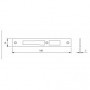ISEO ART. 038.030 CONTROPIASTRA X SERR.783.1