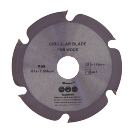 DISCO P\LEGNO D 115X2 MM FORO 22