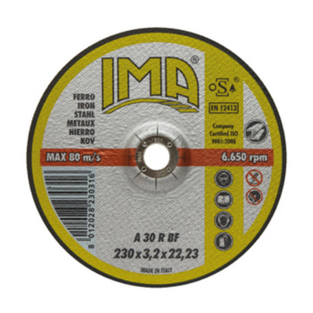 IMA DISCO P\FERRO D 230X3