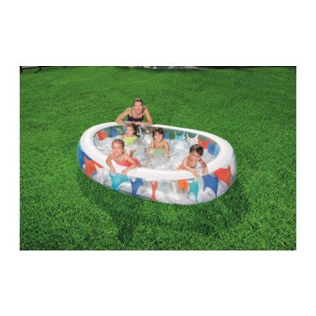 PISCINA GONFIABILE MULTICOL 152X234X51H 54066B