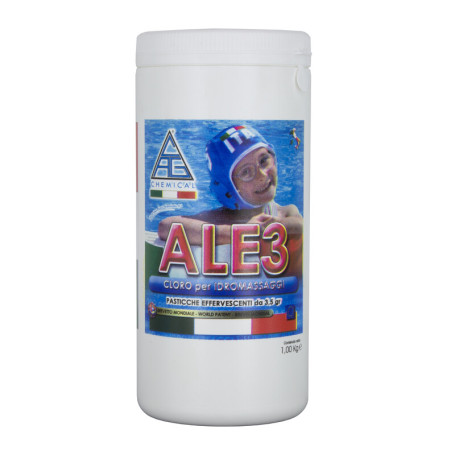 CLORO P\PISCINA PASTIGLIE  3G EFFERVESC ALE3 1 KG