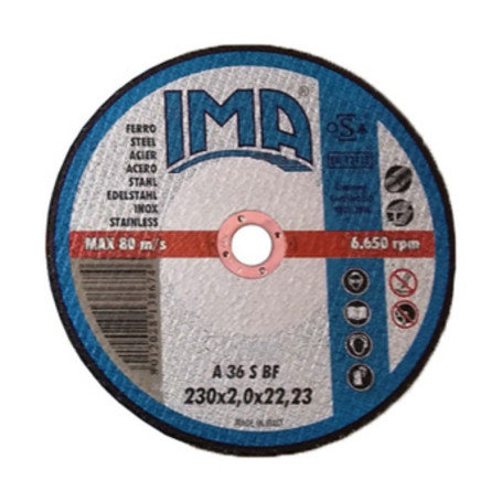 IMA DISCO P\FERRO PIANO D 230X2