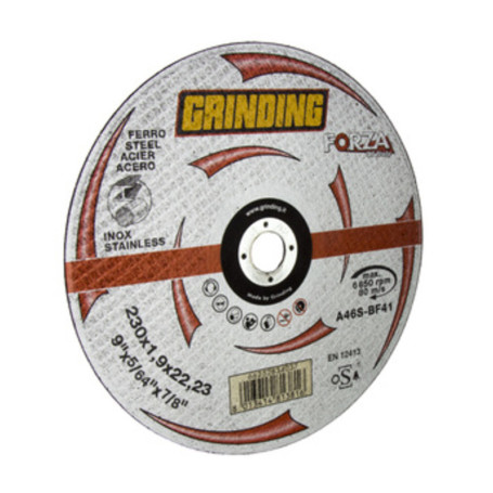 GRINDING FORZA DISCO FERRO PIANO 230X1
