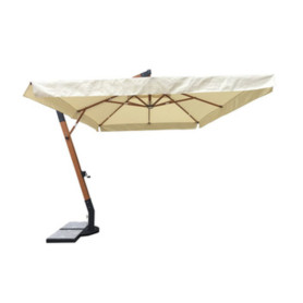 OMBRELLONE DECENT ALLUM PALO 93 LEGNO 300X400CM