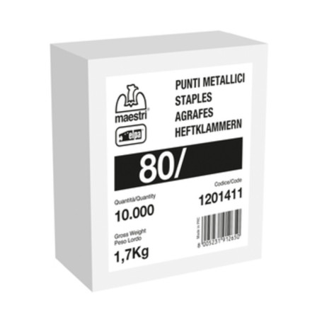 MAESTRI PUNTI SPILLATRICE ART.  80\14 10000 PZ GALVA