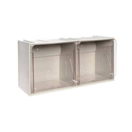 MADIA 2 CASSETTI CRISTAL BOX 600X240XH300 MM