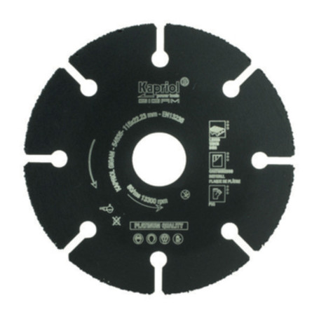 KAPRIOL DISCO AL TUNGSTENO EXPERT D 115 MM 54835