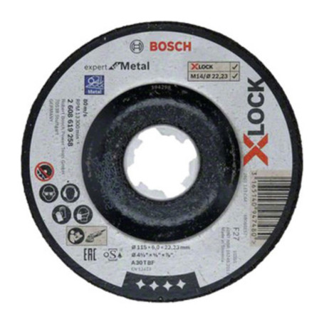 BOSCH-A DISCO P\SBAVARE XLOCK D 115X6