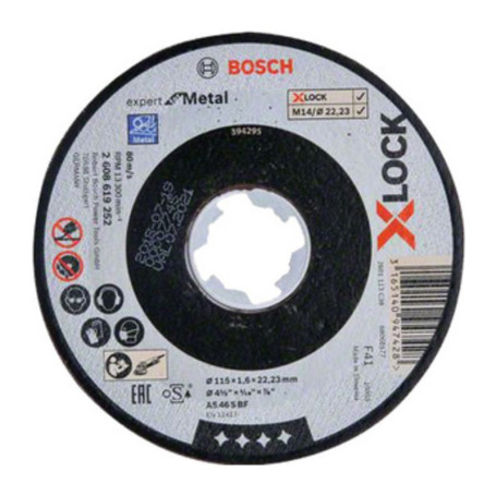 BOSCH-A DISCO P\METALLO XLOCK D 115X1
